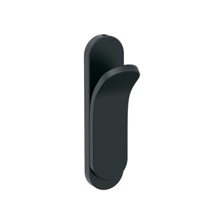 Amerock Unison Contemporary Single Prong Matte Black Wall Hook HBX37012MB